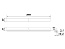 Ручка-профиль, торцевая L-ЛАЙН RP003SC.1/000/3000 L, 3 м, сатиновый хром, Boyard